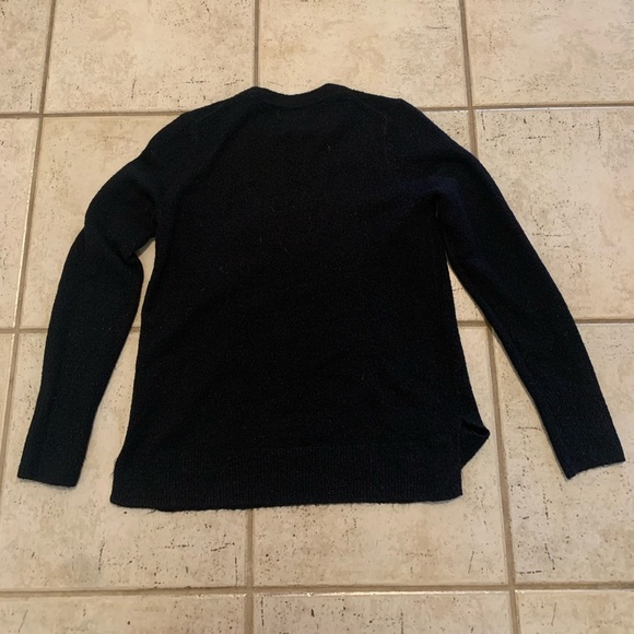 Old Navy Black Crew Neck Long Sleeve Sweater - Size Small (S/P) - Picture 6 of 7
